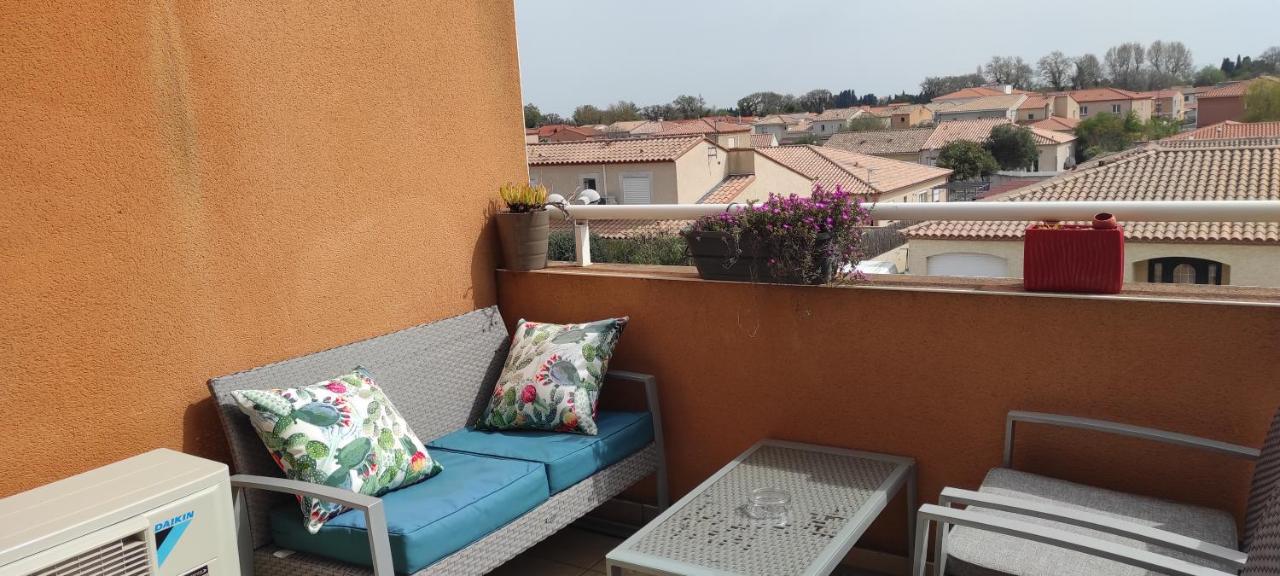 Appartement Avec Grande Terrasse A 15 Mn De La Mer Saint-Estève Zewnętrze zdjęcie